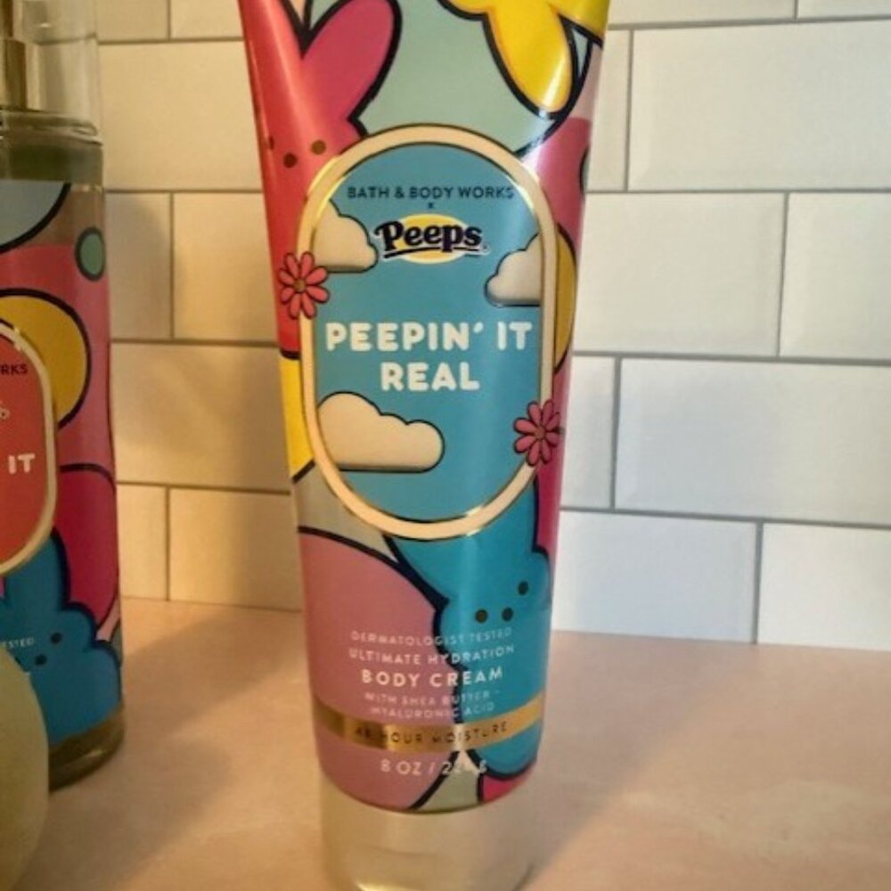 Bath and Body Works - BBW - Peepin' it Real - Body wash and Lotion for Easter - Picture 6 of 9